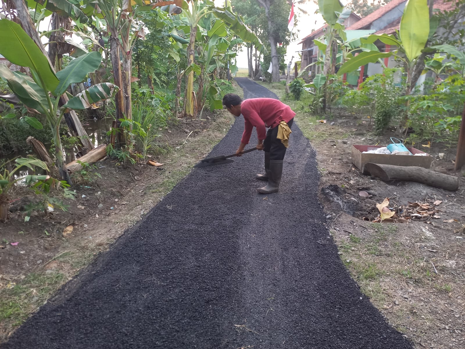 Pengaspalan Jalan Lingkungan RW. 03 BKKD Propinsi Jawa Tengah 2025