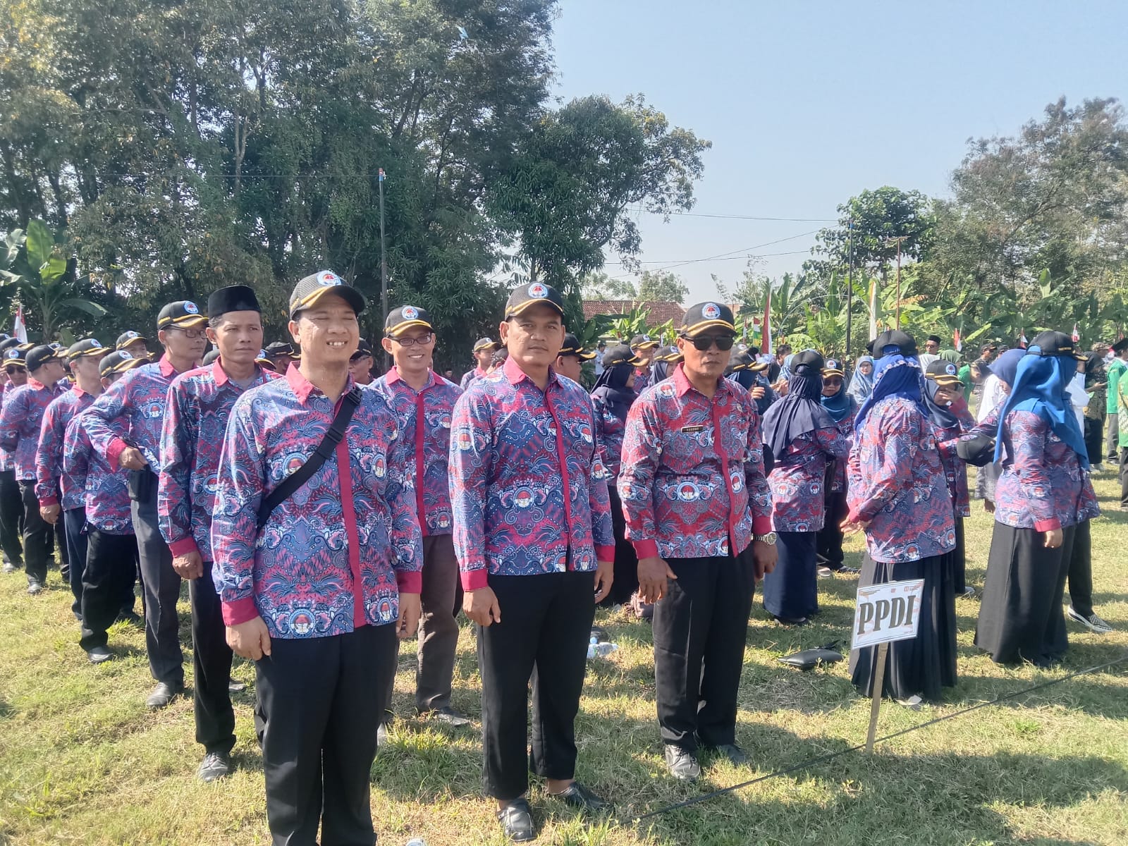 PPDI Ampelgading mengikuti Upacara HUT RI ke 80